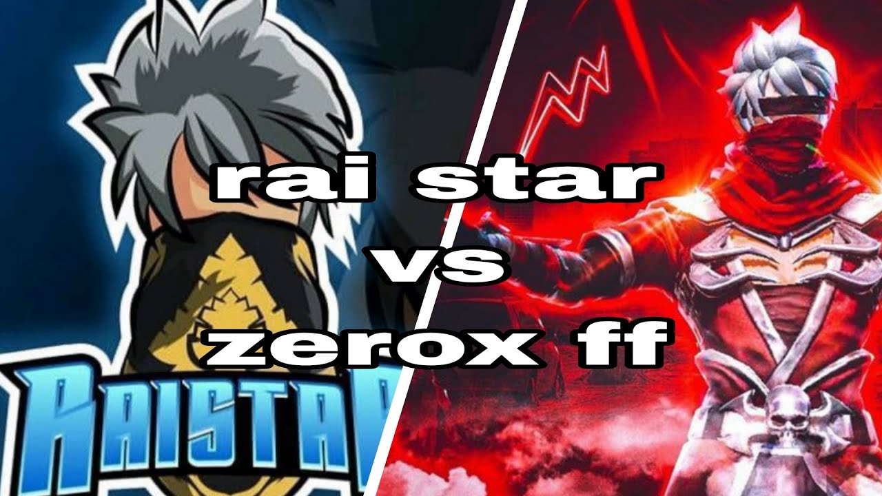Raistar vs Zerox FF 1v1 gameplay 🫨💀