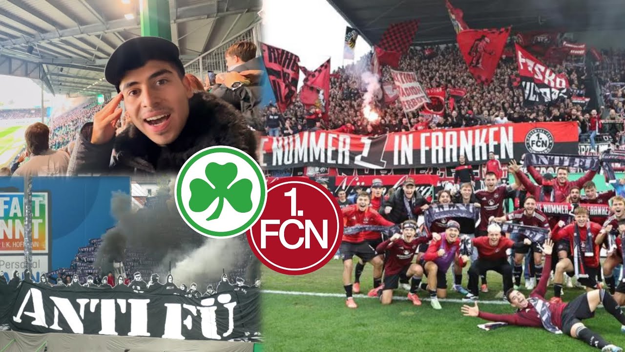 Frankenderby ist WELTKLASSE🔥| Nürnberg schießt Fürth ab😳| SpVgg FÜRTH vs 1.FC NÜRNBERG | Stadionvlog