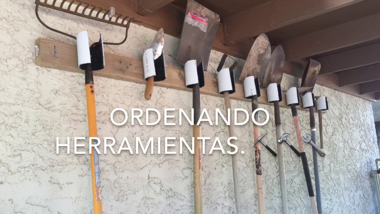 COLGADOR DE HERRAMIENTAS ⛏
