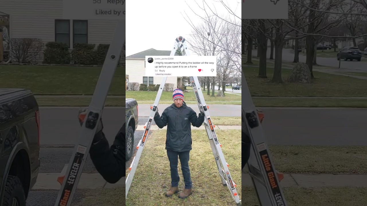 How to use Little Giant Ladder