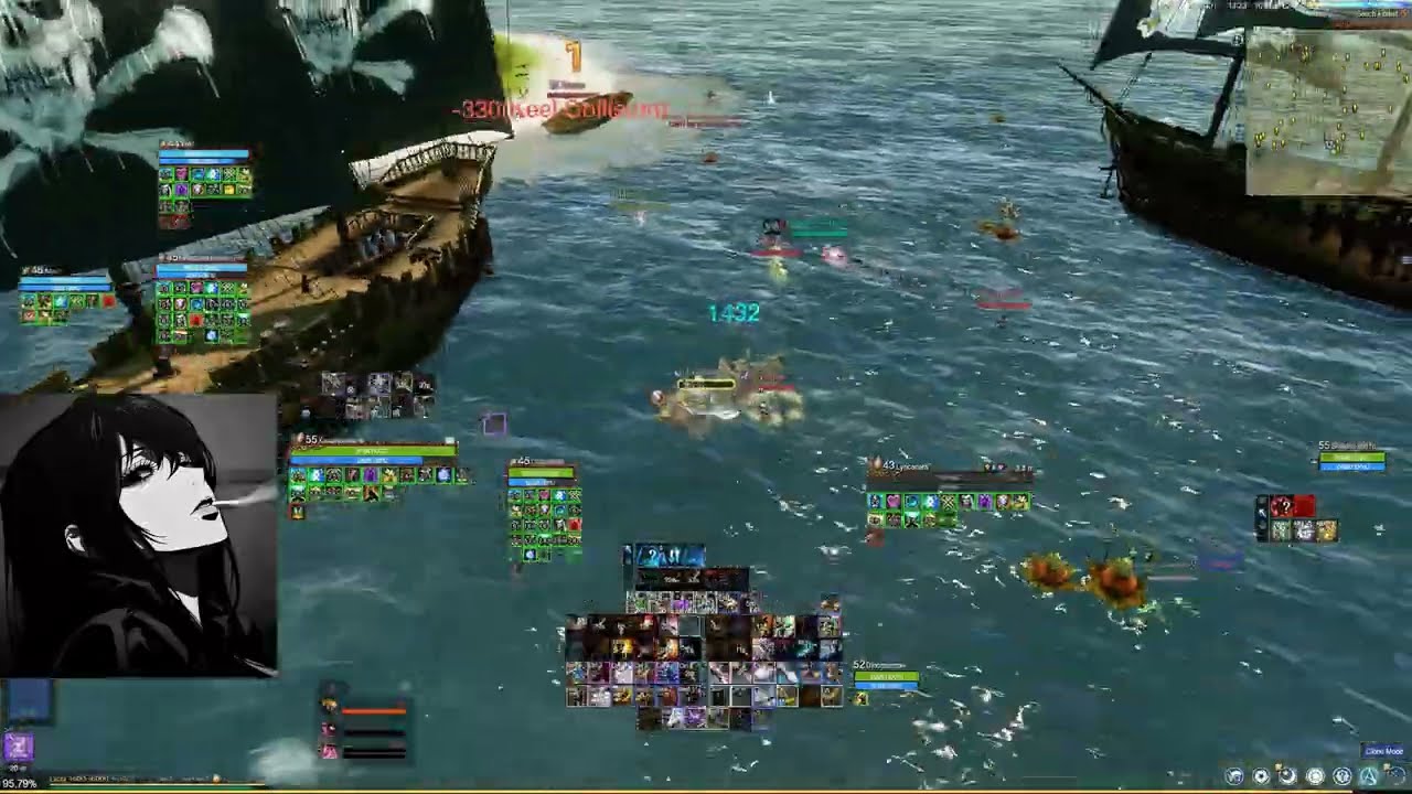 ArcheRage NA Melee PvP pack rats didn't wanna fight more ;c