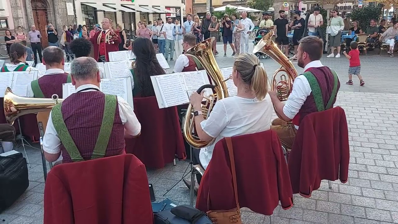 Konzert in der Maria Theresia Straße mit der Stadtmusikkapelle Allerheiligen 15. 06. 2022