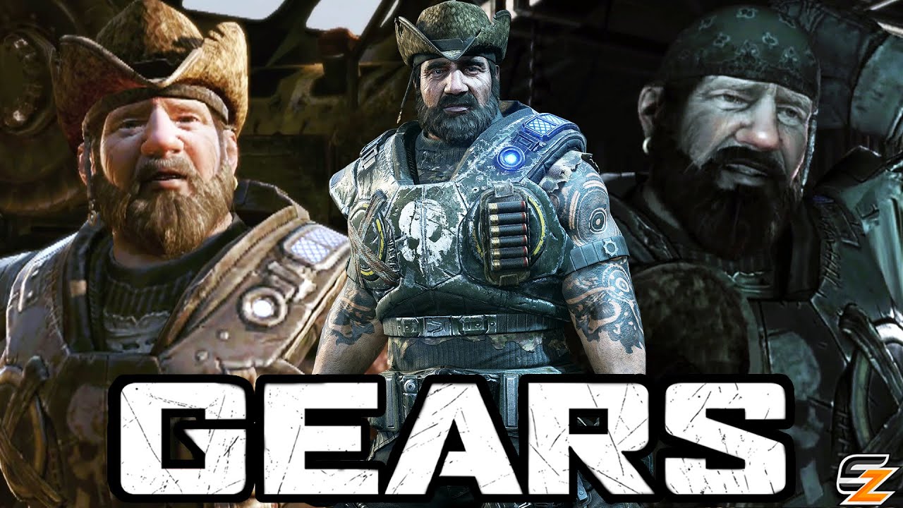 История Gears of War — все сцены Диззи Уоллина на данный момент! (Фильм «Вставки Gears»)