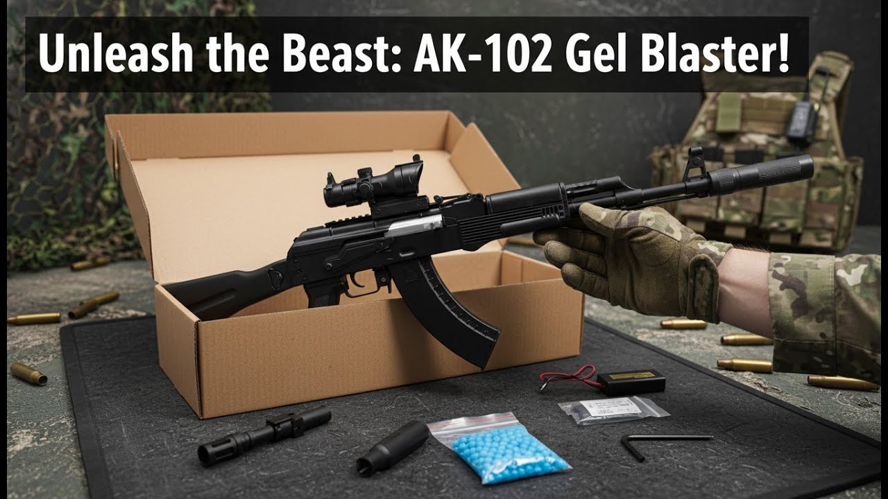 Orbeez AK-102: The Ultimate Water Bead Blaster