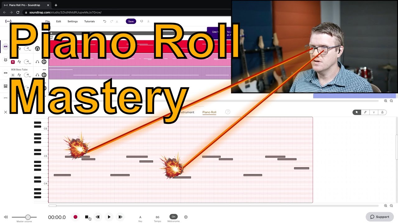 Piano Roll Mastery in Soundtrap (Template Included)