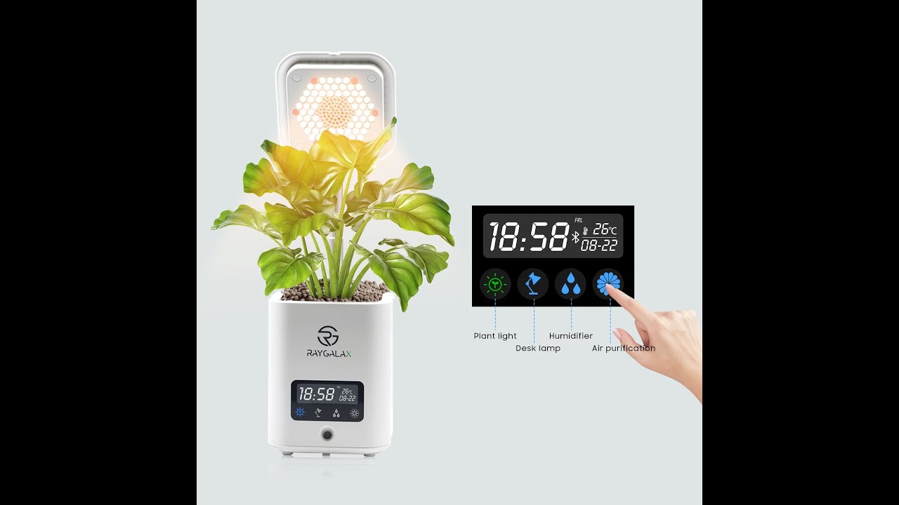 RayGalax CubeGreen Smart Planter Mini Garden