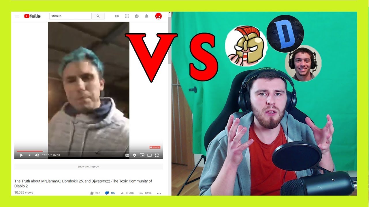 Response to Xtimus stream on MrLlamaSC, djwaters22 and dbrunski125