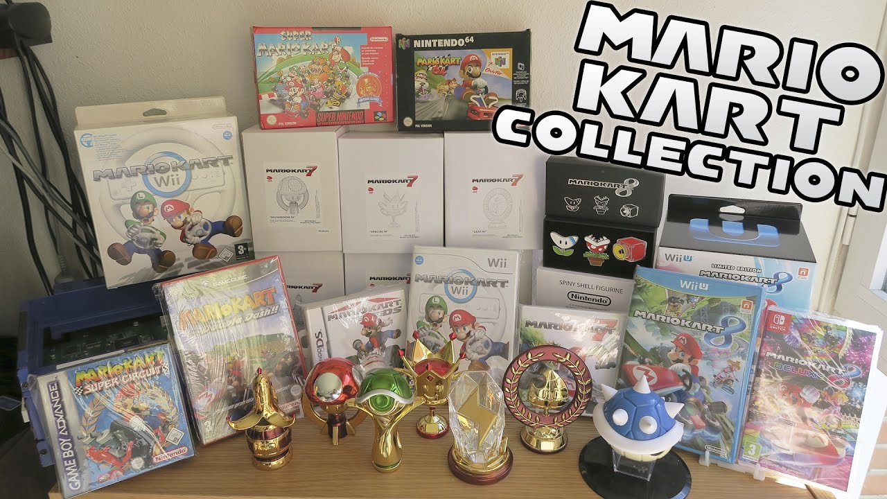 MARIO KART Videogame Collection
