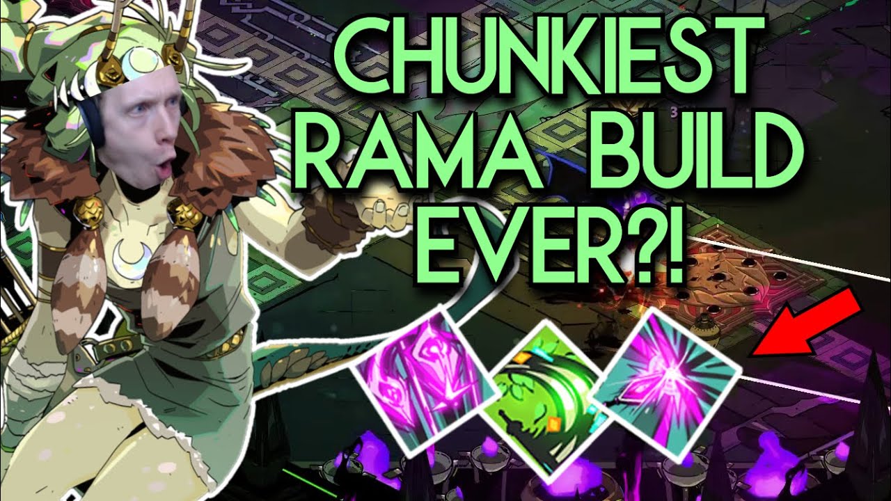 RAMA DOES HOW MUCH DAMAGE?! Two Shot Boss Phases With This Incredible Build! | Let's Play Hades