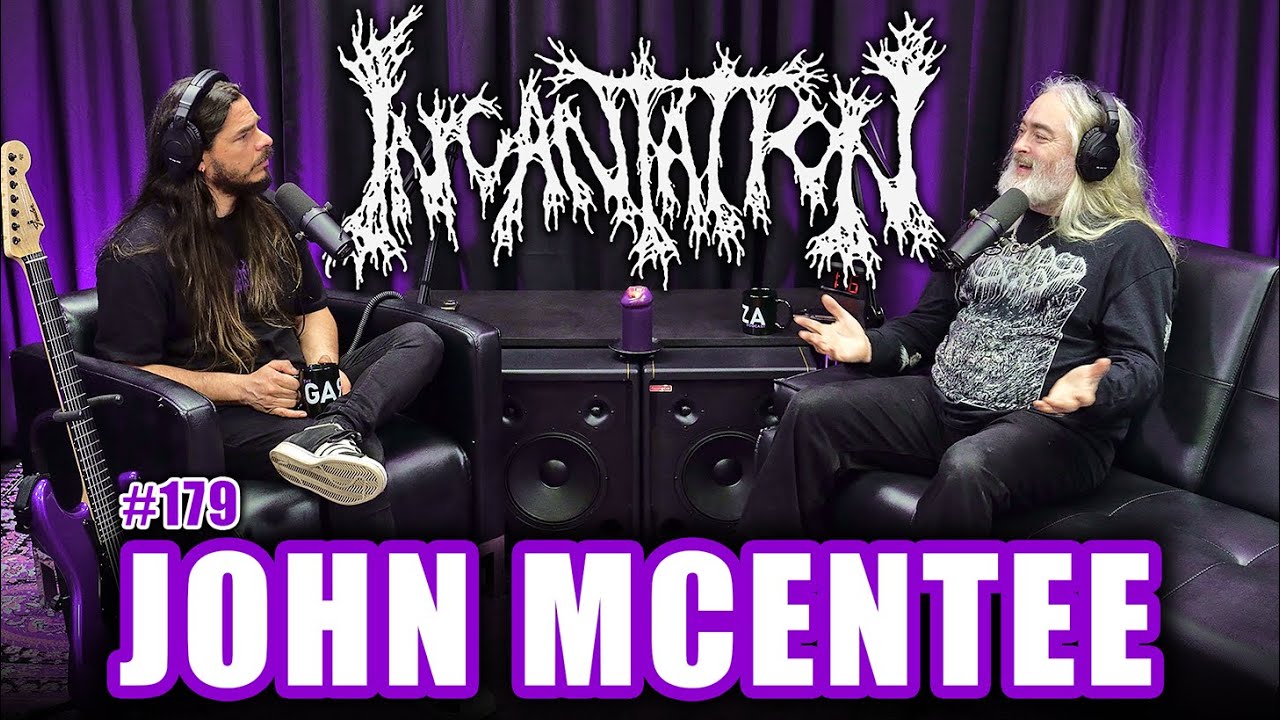 INCANTATION | John McEntee: Death Metal, Guitar, Regret & Making Amends | Garza Podcast 179