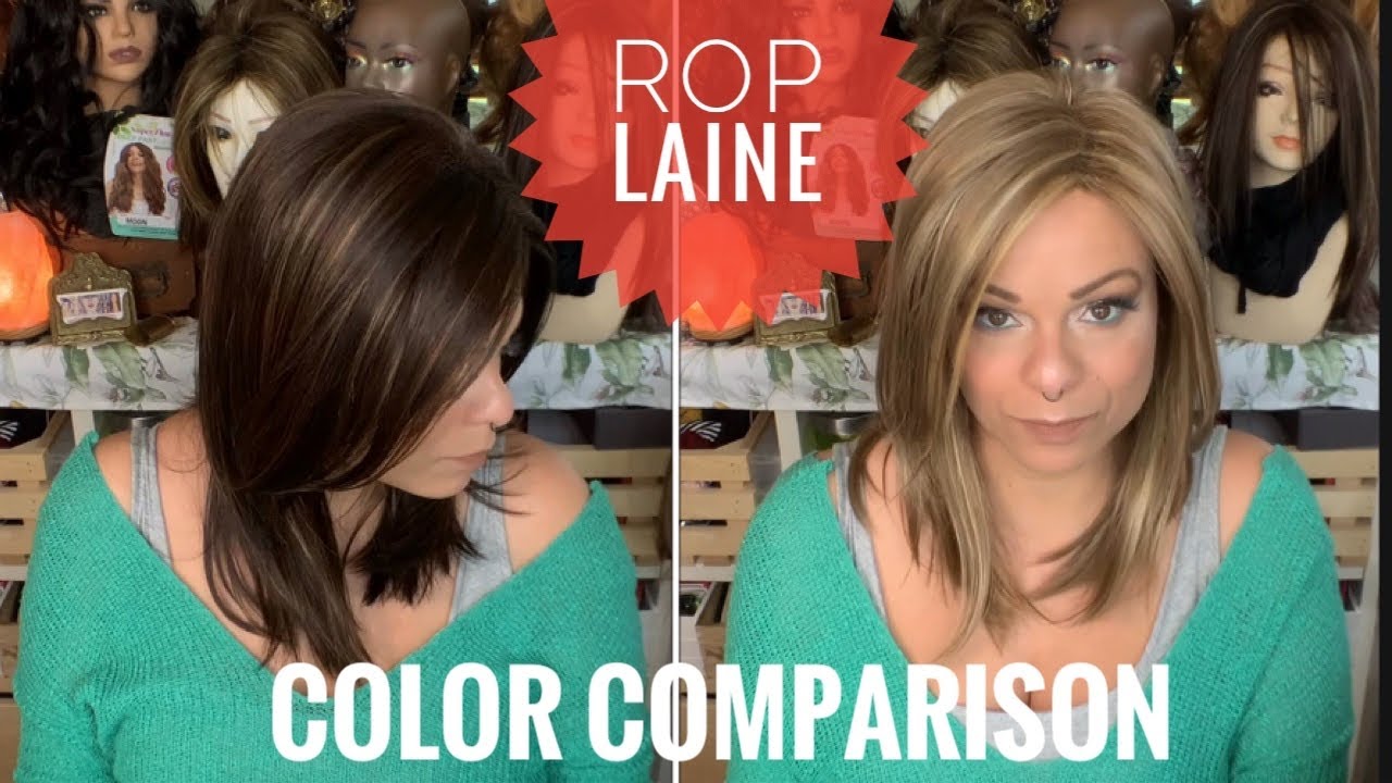 Rene Of Paris LAINE Wig Comparison | Color Mochaccino vs Coffee Latte