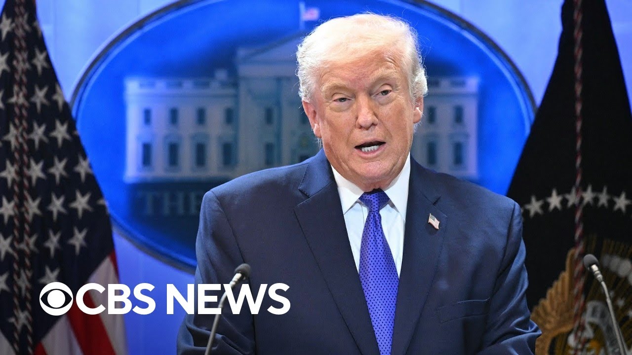 Trump addresses Supreme Court's decision to strike down his sweeping tariffs | full coverage