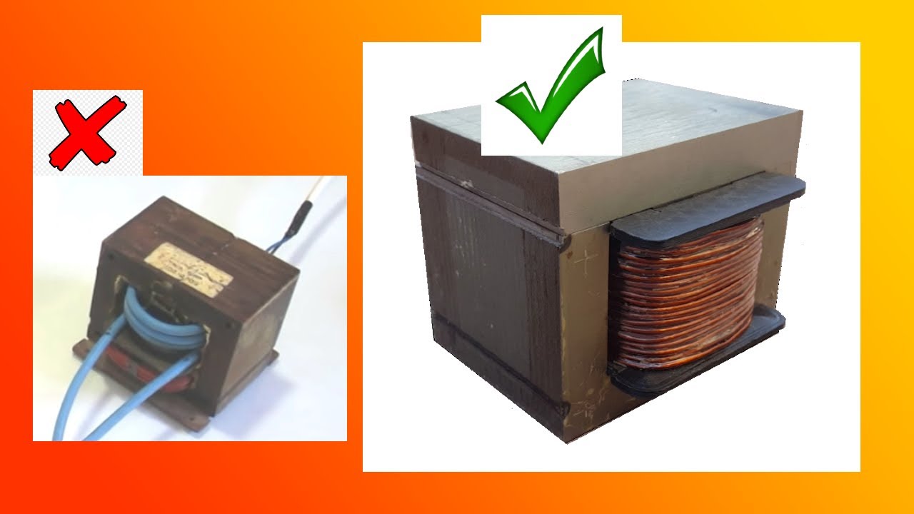 Transformador de Microondas Correcto