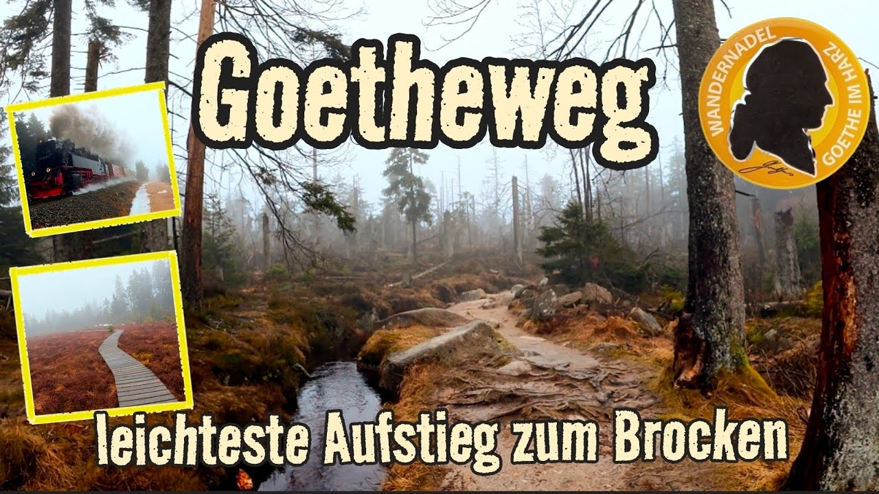 Der Goetheweg - Einfachster Wanderweg zum Brocken | Wandern im Nationalpark Harz