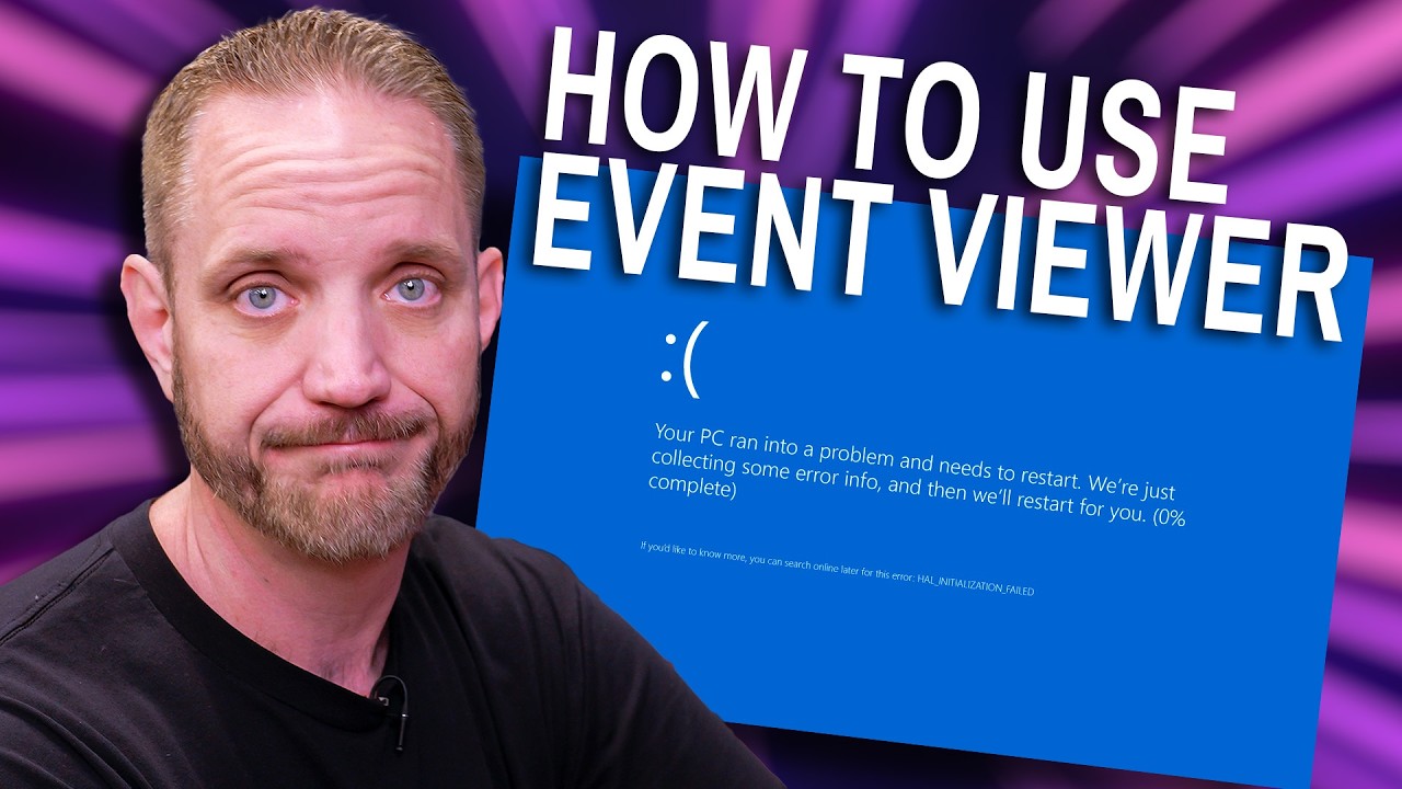 How to use Event Viewer and why you always SHOULD!