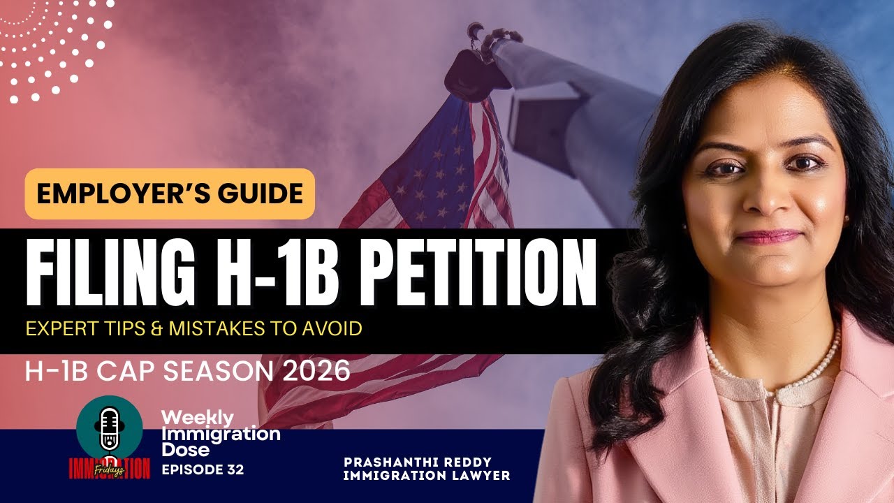 🤓🤓H1B Cap 2026: Master the Filing Process - Key Steps & Critical Errors to Avoid