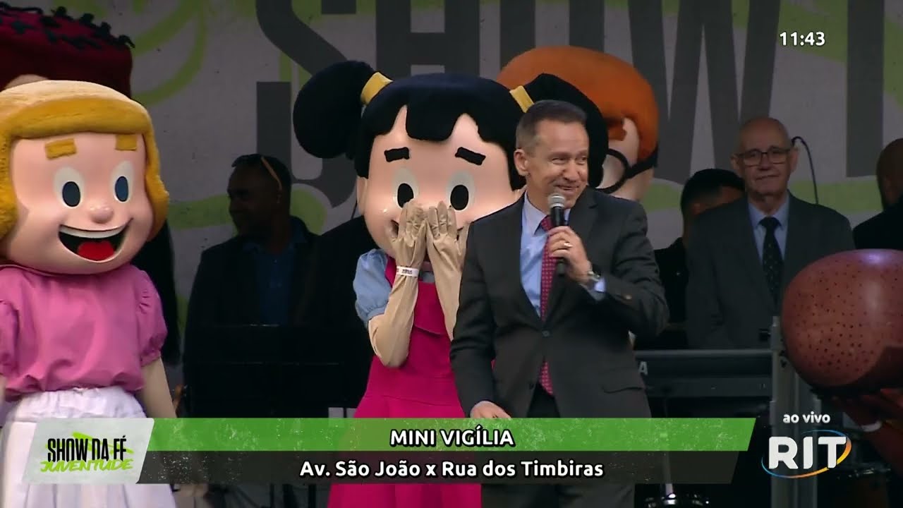 Turminha da graça - O Grande Sinal / A benção é pra mim e pra você -  Show da fé Juventude 09/07/25