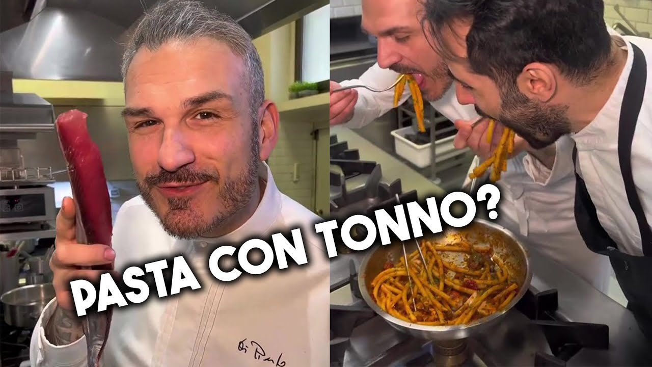 Pasta con Tonno?🐟 @TheGucciboy1992 Chef Roberto Di Pinto