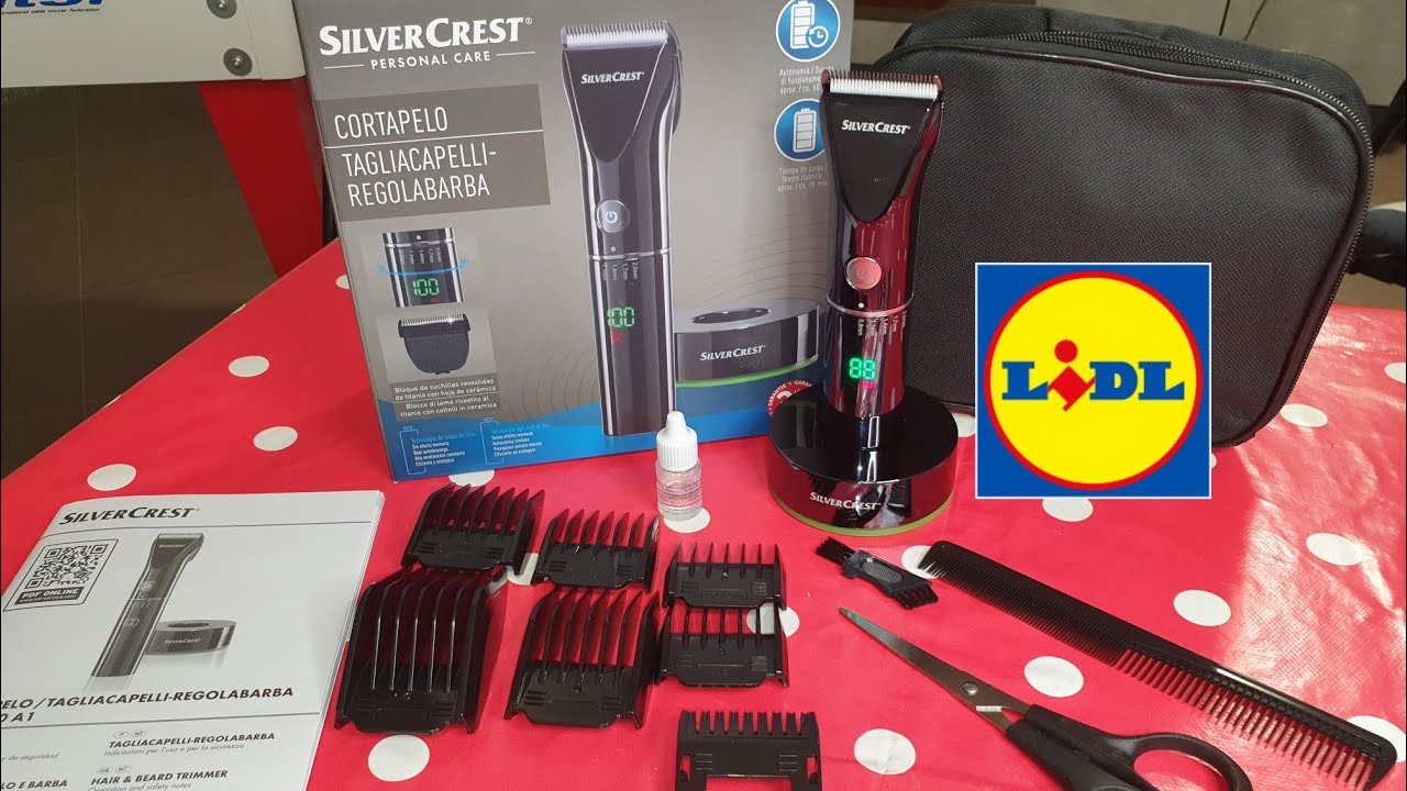 tagliacapelli/regolabarba SILVERCREST  -LIDL-