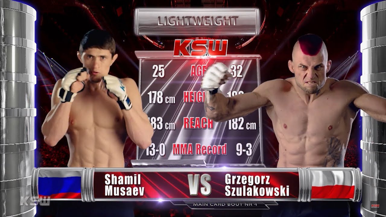 KSW Free Fight: Shamil Musaev vs. Grzegorz Szulakowski | KSW 64