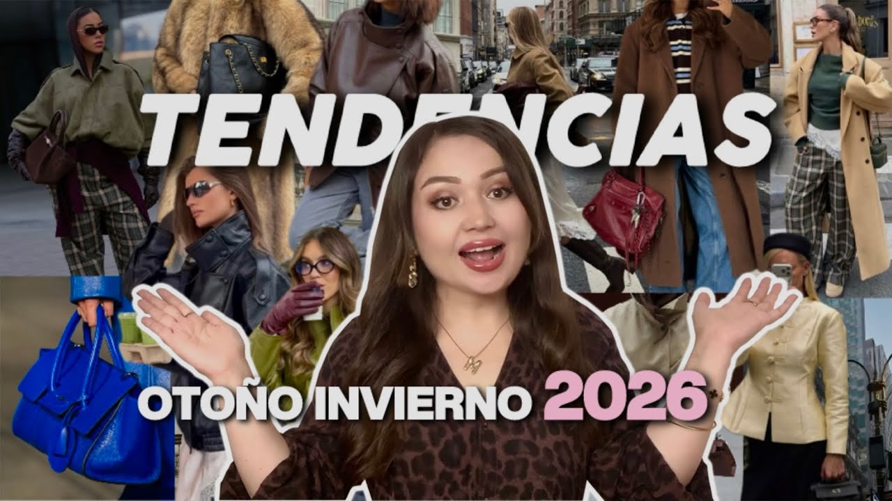 TENDENCIAS OTOÑO INVIERNO 2026