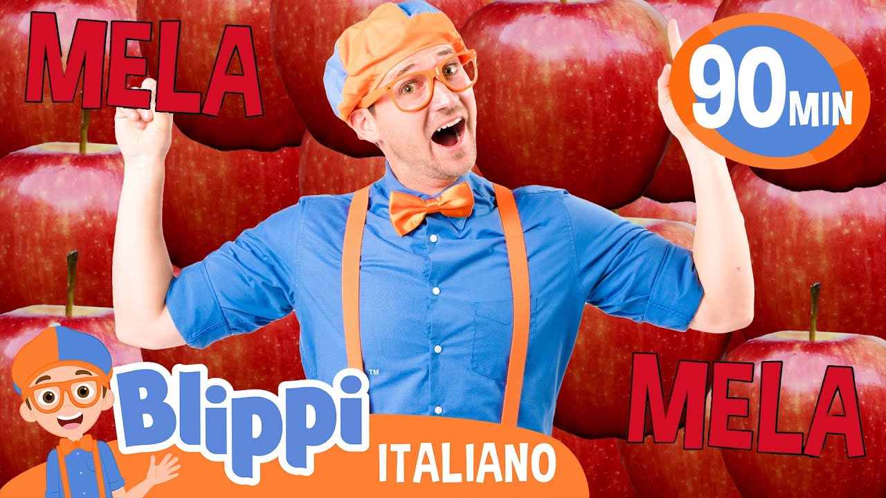 Una Mela al giorno, toglie il medico di torno, Dice Blippi | Blippi | Moonbug Kids - Cartoni Animati
