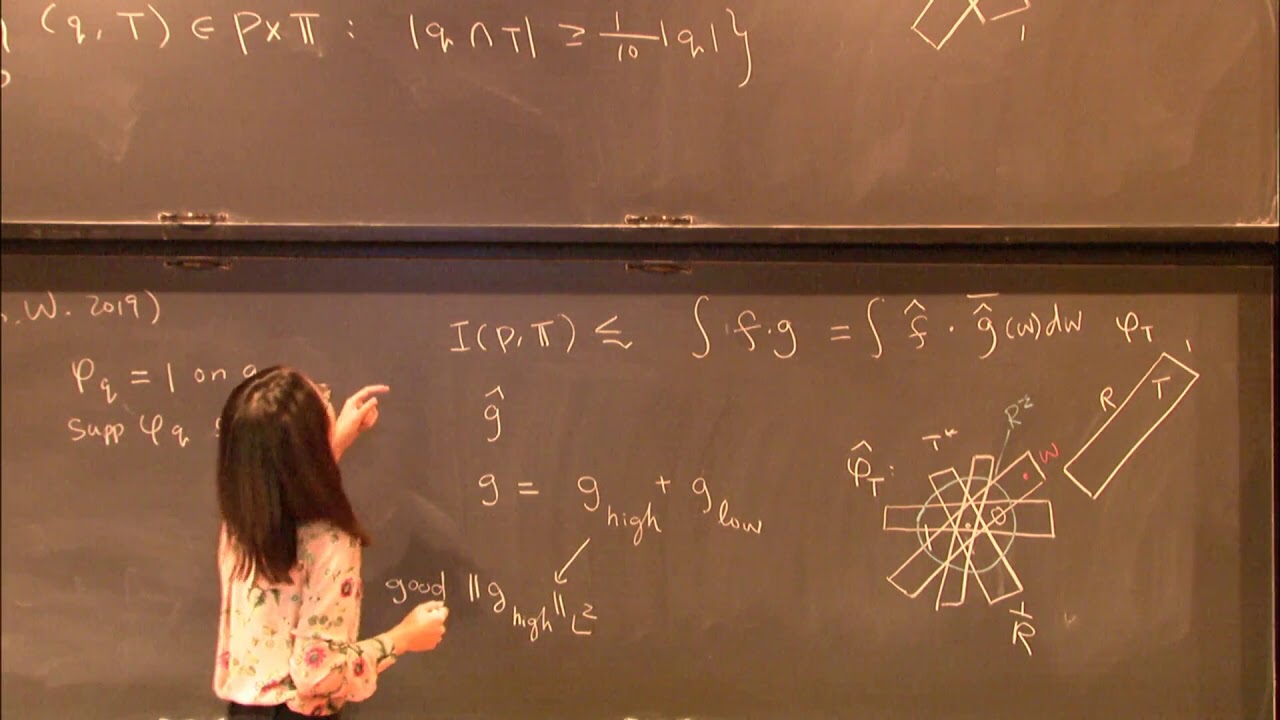 Incidence estimates with application to Fourier analysis. - Hong Wang