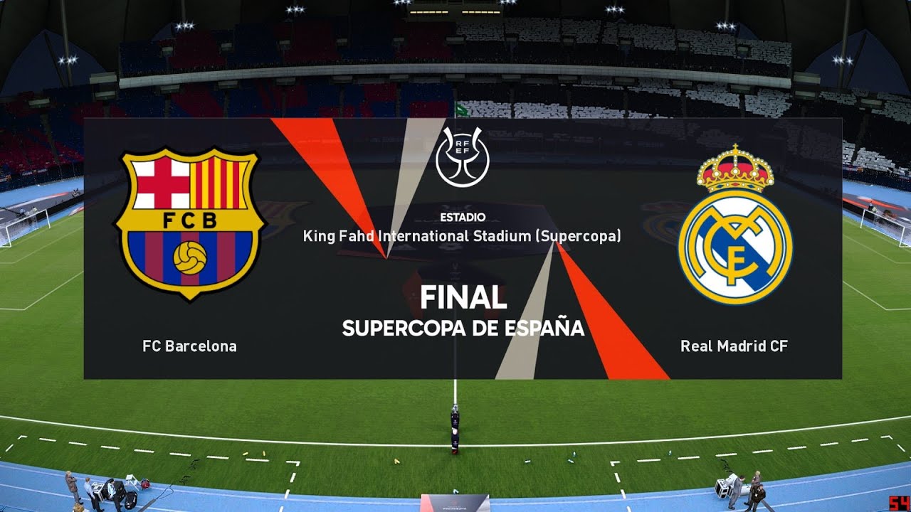 Барселона против Реала Мадрид | #СуперКубок 2026 | Финал | PES2021 PC