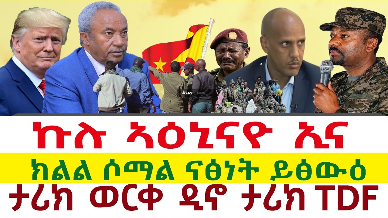 Tigray News 24 || ኩሉ ኣዕኒናዮ ኢና | ክልል ሶማል ናፅነት ይፅውዕ | ታሪክ ወርቀ ዲኖ ታሪክ TDF