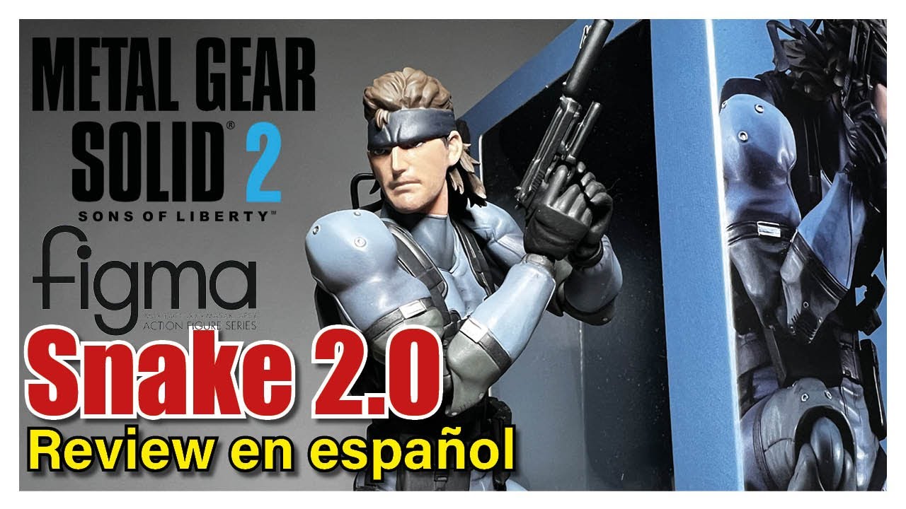 Figma Solid Snake: MGS2 ver. Updated edition - Sons of Liberty | Review en español