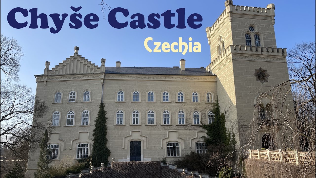 Chy&scaron;e Castle, North Bohemia, Czech Republic.