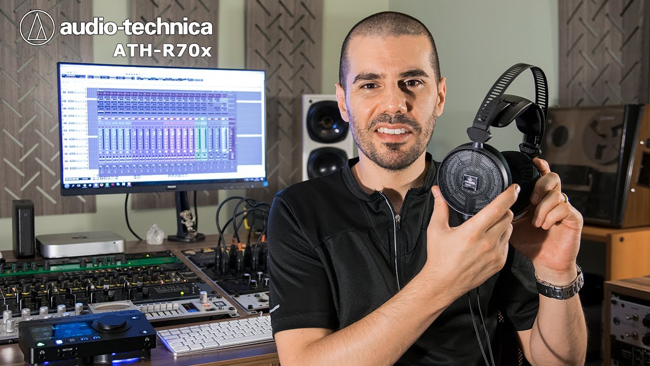 Audio-Technica ATH-R70x Headphones for Mastering / Mastering i&ccedil;in Audio-Technica ATH-R70x kulaklık