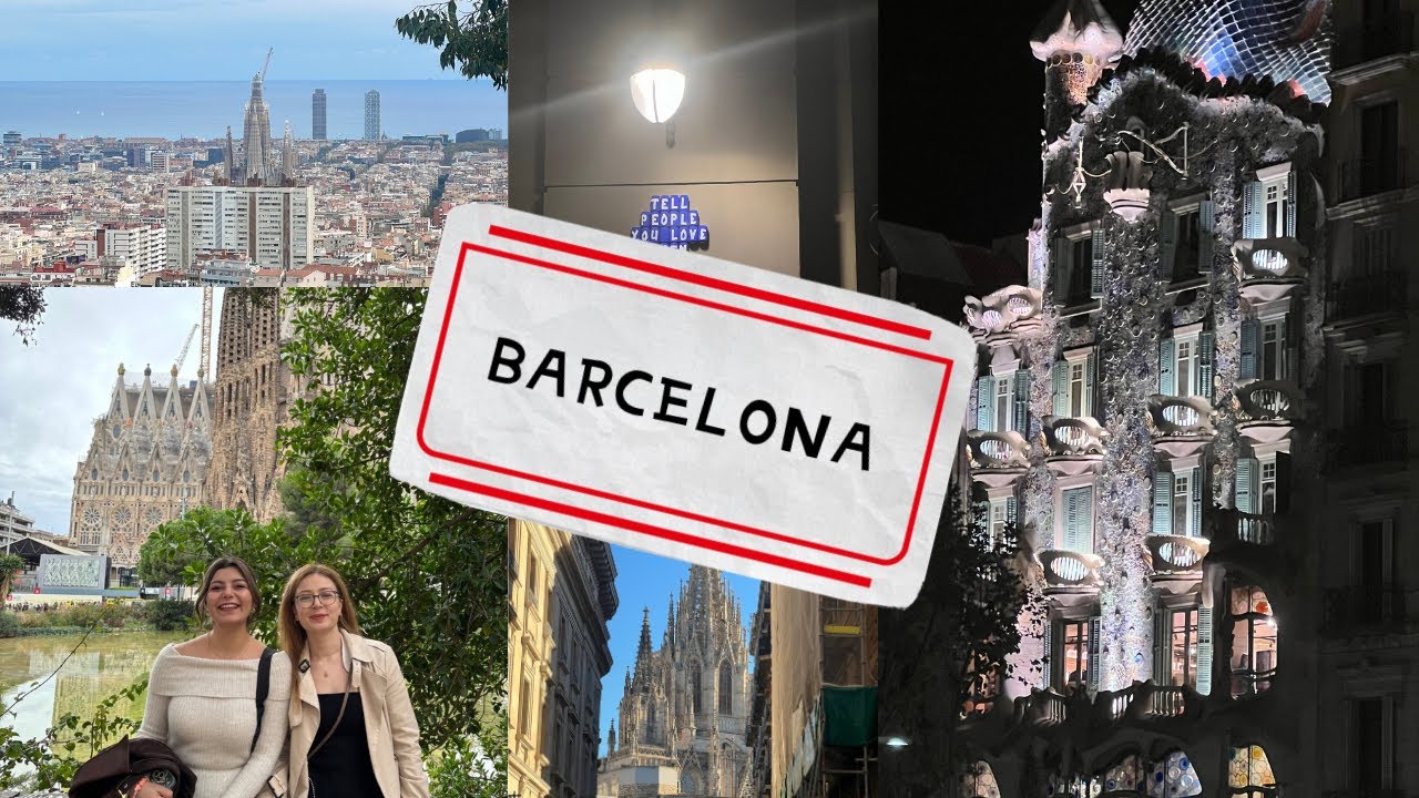 valizden yola: İspanya | Barcelona #Vlog