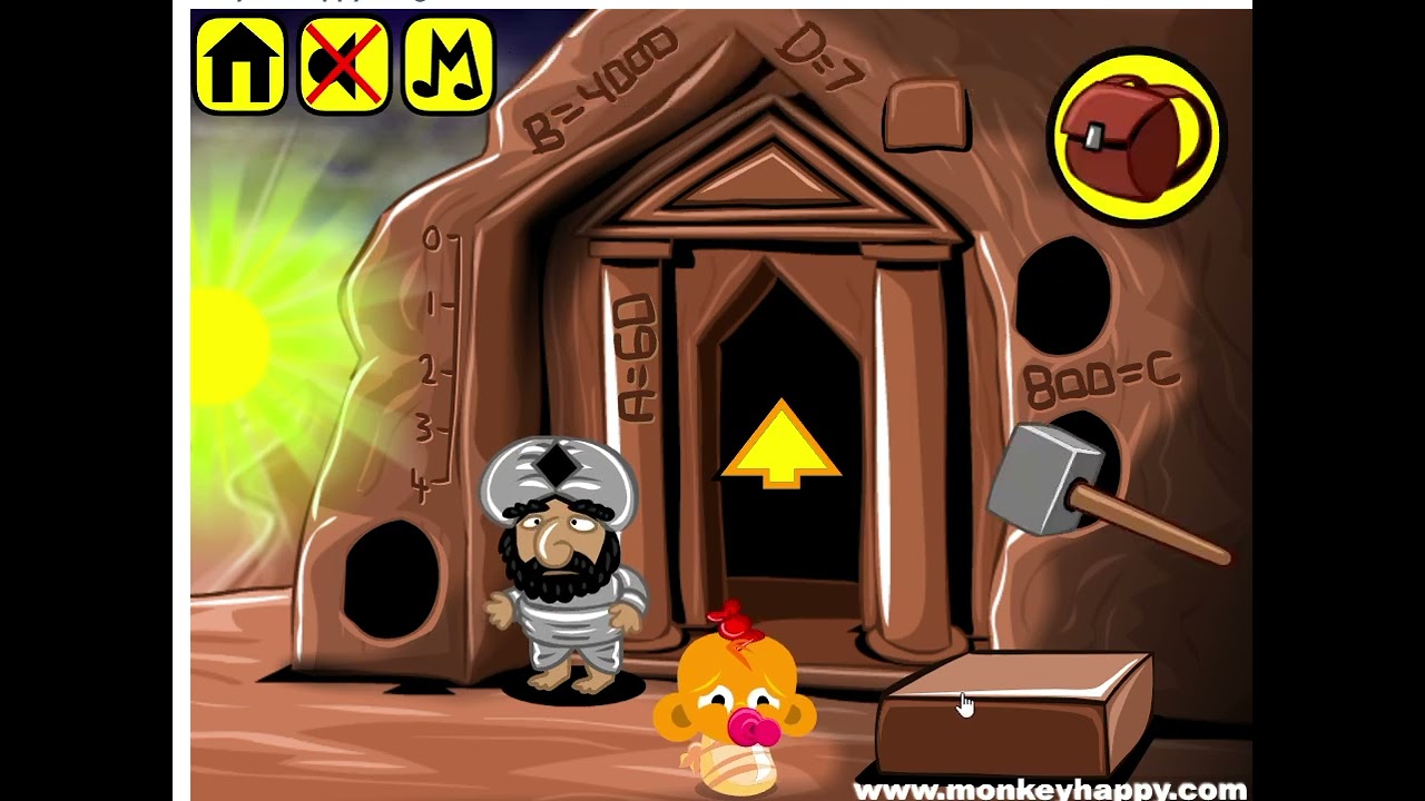 Monkey Go Happy Stage 177 walkthrough - pencilkids