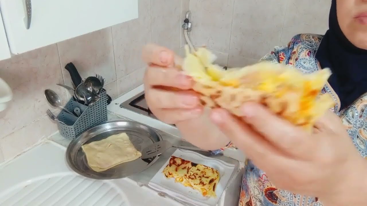 حرت وحار دليلي وهذا الحل اللي لقيته ⛔ ملاوي محشية  على طريقة المحاجب بالتفصيل
