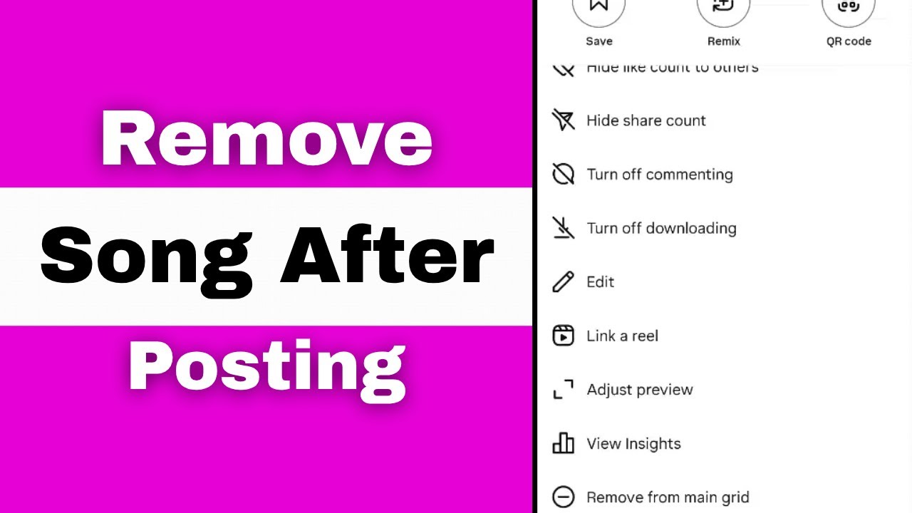 How to Remove Song From Instagram Post After Posting