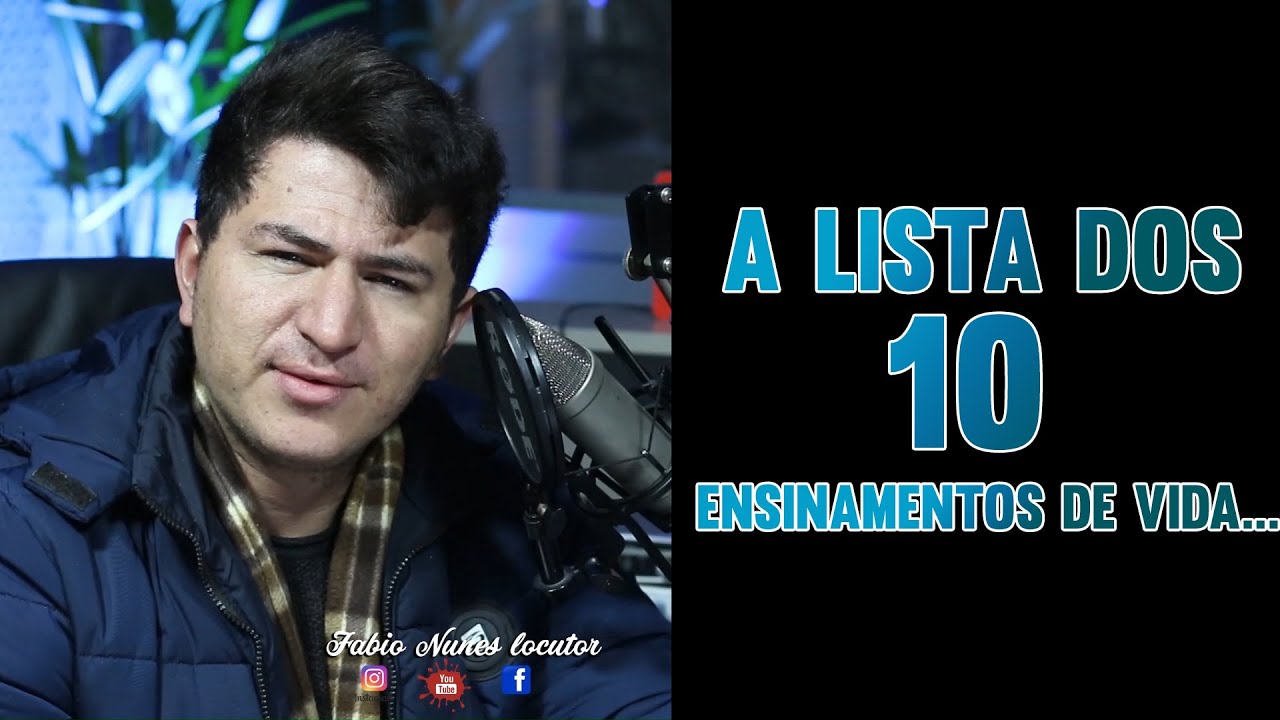 A lista dos 10 ensinamentos de vida que ajudarão você nos momentos complicados I Fabio Nunes