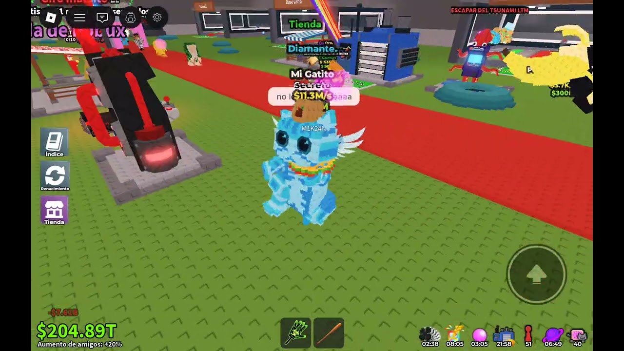 Jugando roba un brainrot en el admin abuse:3 