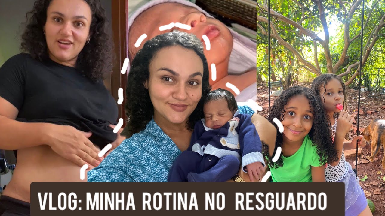 MEU CORPO 10 DIAS PÓS PARTO + Vlog na chácara com recém nascido + 4 filhos 