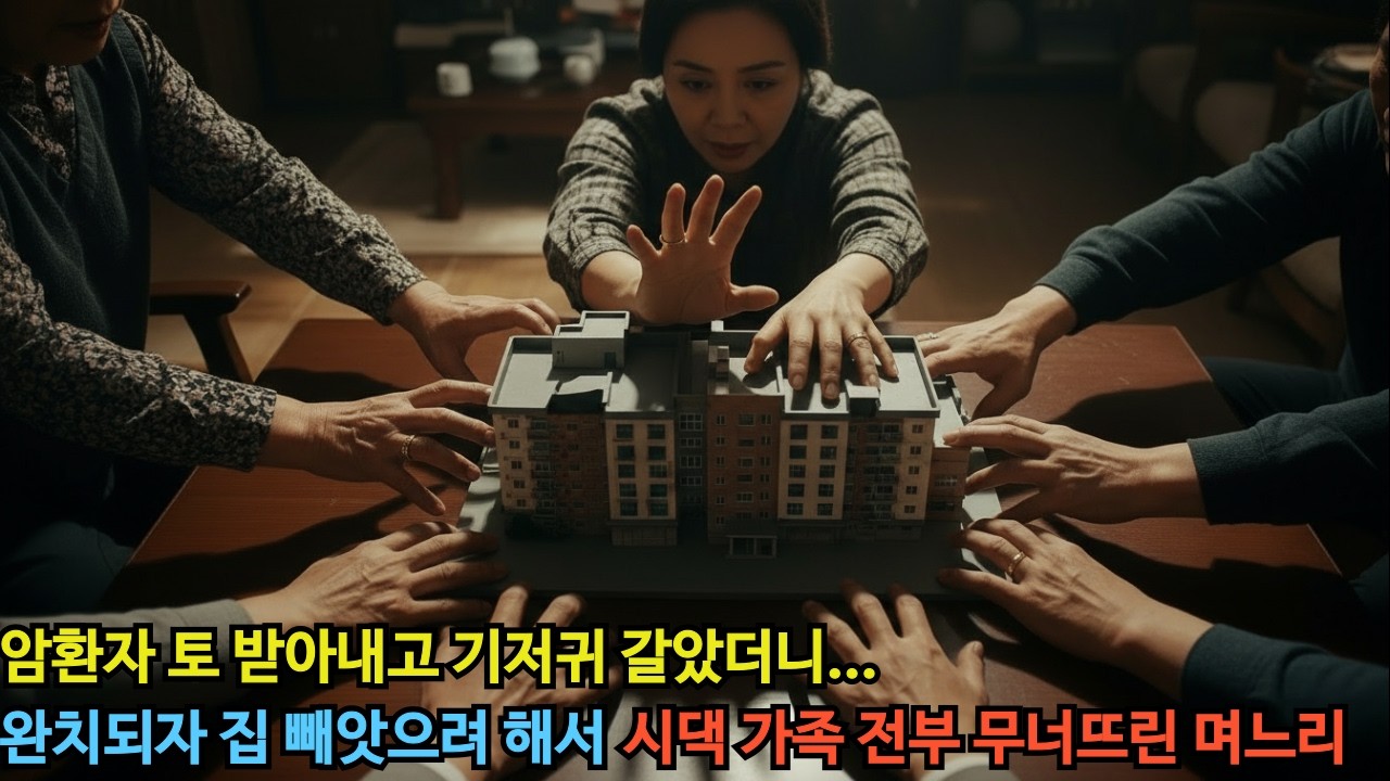 암환자 토 받아내고 기저귀 갈았더니... 완치되자 집 빼앗으려 해서 시댁 가족 전부 무너뜨린 며느리 | 반전사연 | 감동사연 |