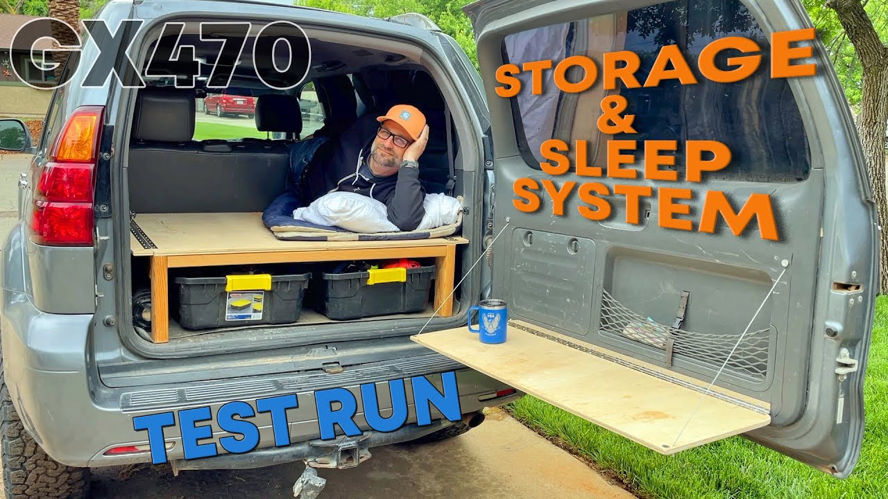 GX470 Storage & Sleep Platform - Test Run | [A GX470 Story]