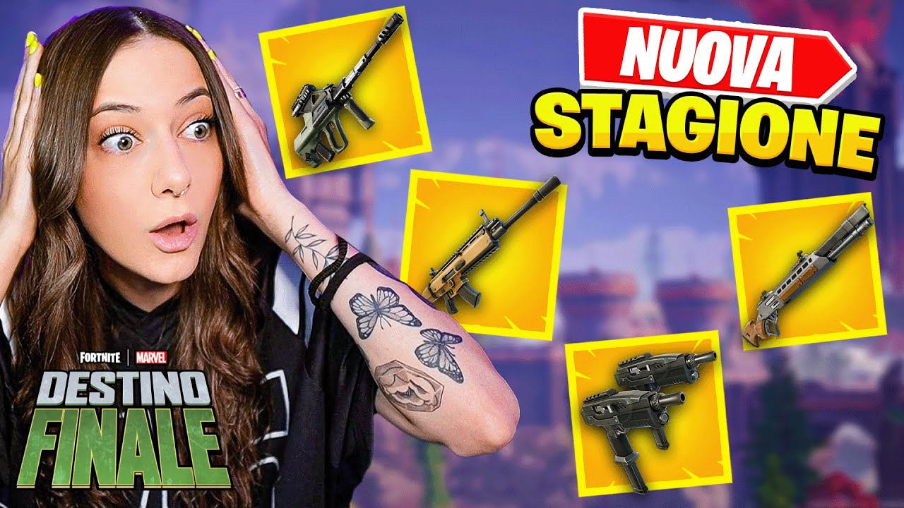 ECCO TUTTE LE ARMI della NUOVA STAGIONE 4 CAPITOLO 5 😱 FORTNITE ITA