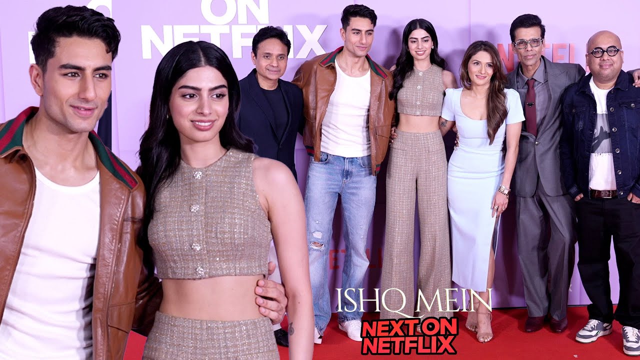 Ishq Mein | Khushi Kapoor, Ibrahim Ali Khan At Next On Netflix