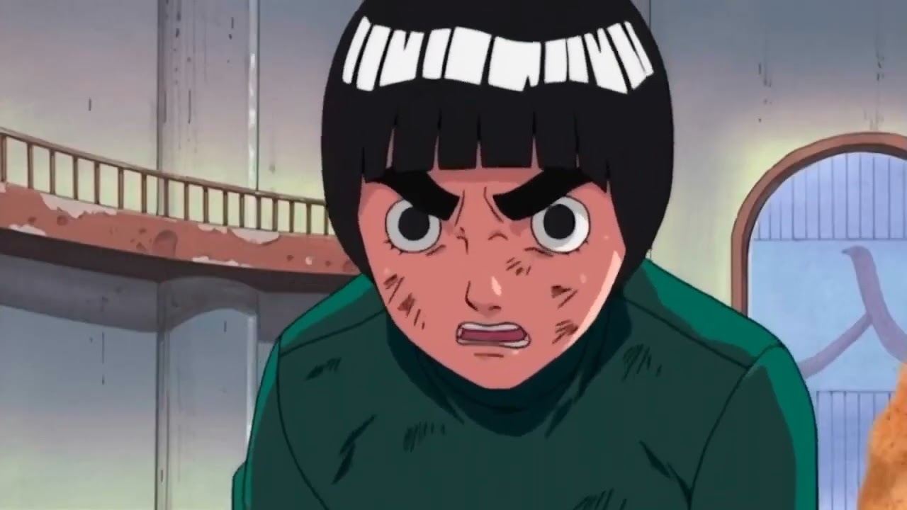 Naruto S1 2002  : Gaara vs Rock Lee