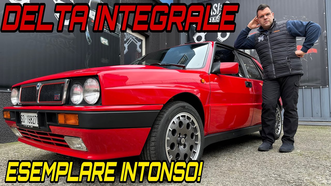 Ecco la vera regina dei rally: lancia delta integrale 16v! La sorellina dell'evoluzione è storia!