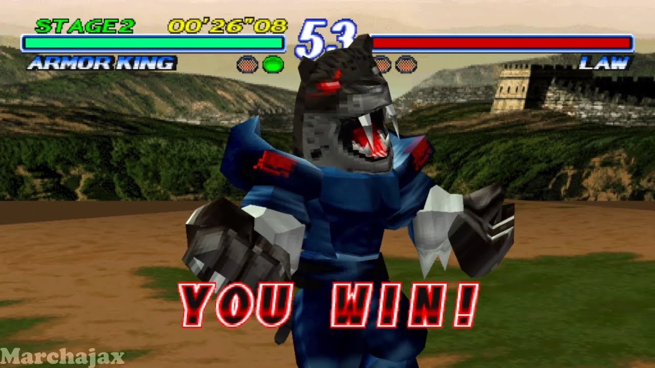 Tekken 2 | Armor King | Plump Mode | Story Mode | HD | 60 FPS | Ascended Saiyan Grade 1.5 & 2