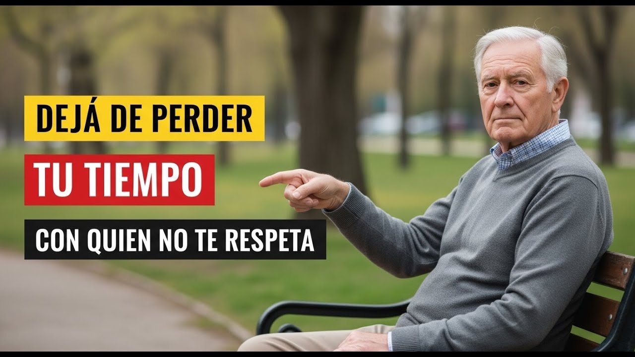 Deja de Perder Tiempo con Personas Que No Te Respetan | Motivación