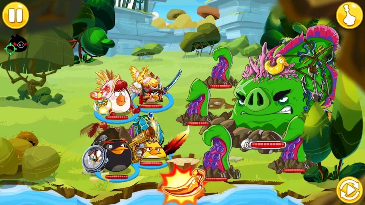 Angry Birds Epic Dangers From The Deep