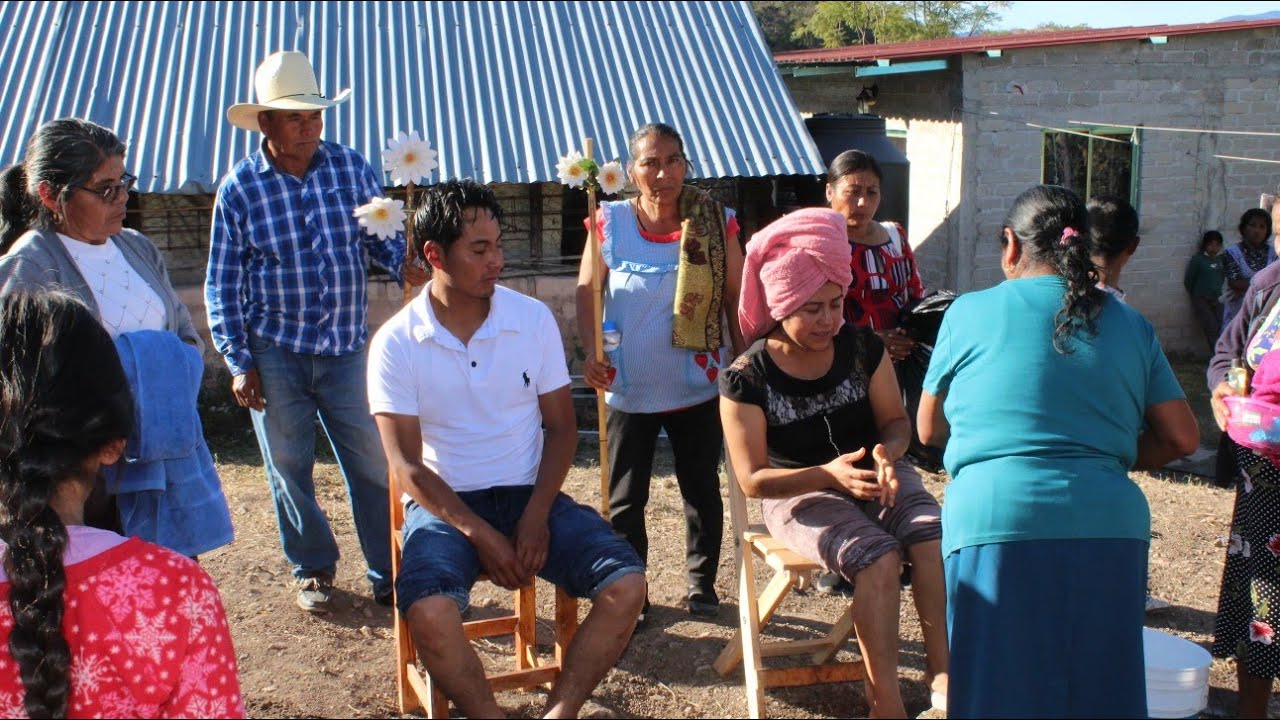 💗Luis y Sonia💗 peinadura Tradicional Yutanduchi de Guerrero, Oaxaca 26-Dic-2024