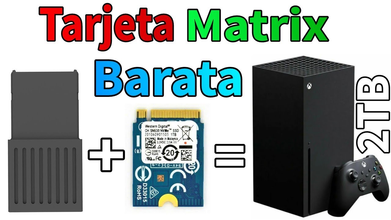 Tarjeta Matrix Xbox Series X